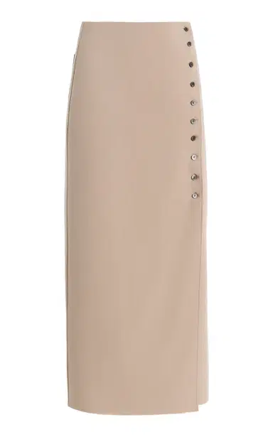 BIRROT Lay2 Button Wrapped Skirt | Thumbnail 6 BIRROT Lay2 Button Wrapped Skirt | Thumbnail 6