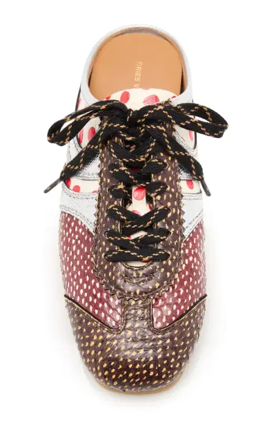 Dries Van Noten Leather Sneaker Mules | Thumbnail 3 Dries Van Noten Leather Sneaker Mules | Thumbnail 3