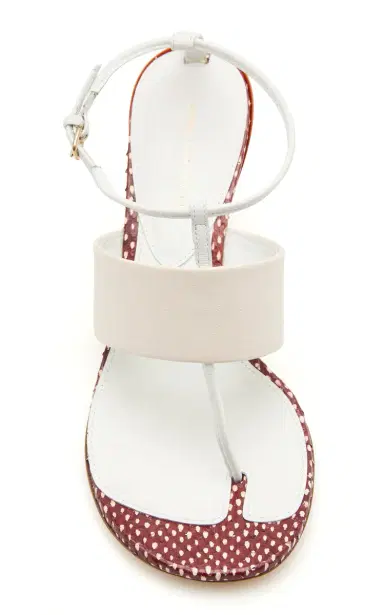 Dries Van Noten Leather Sandals | Thumbnail 4 Dries Van Noten Leather Sandals | Thumbnail 4