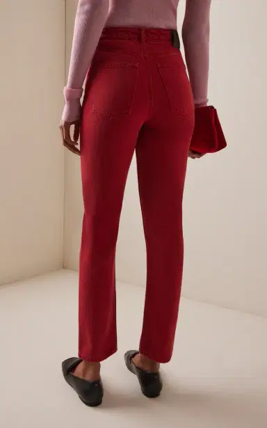 Tove Senna Rigid High-Rise Straight-Leg Jeans | Thumbnail 4 Tove Senna Rigid High-Rise Straight-Leg Jeans | Thumbnail 4