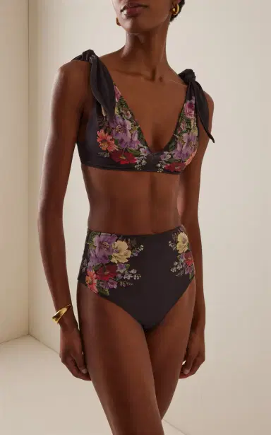 Sea Viktoria Floral High-Rise Bikini Bottom | Thumbnail 2 Sea Viktoria Floral High-Rise Bikini Bottom | Thumbnail 2