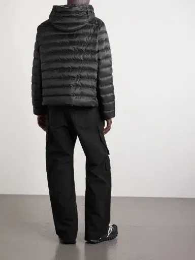 Rick Owens + Moncler Hooded Quilted Shell Down Jacket | Thumbnail 3 Rick Owens + Moncler Hooded Quilted Shell Down Jacket | Thumbnail 3