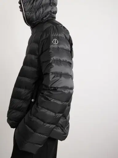 Rick Owens + Moncler Hooded Quilted Shell Down Jacket | Thumbnail 4 Rick Owens + Moncler Hooded Quilted Shell Down Jacket | Thumbnail 4