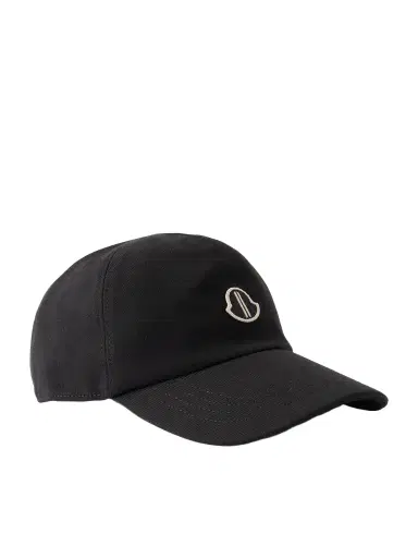 Rick Owens Moncler Logo-Appliquéd Cotton-Jersey Baseball Cap - Men | Thumbnail 1 Rick Owens Moncler Logo-Appliquéd Cotton-Jersey Baseball Cap - Men | Thumbnail 1