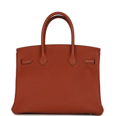 HERMÈS Pre-owned Hermes Birkin 30 Cuivre Togo Gold Hardware | Thumbnail 4 HERMÈS Pre-owned Hermes Birkin 30 Cuivre Togo Gold Hardware | Thumbnail 4