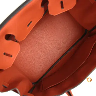 HERMÈS Pre-owned Hermes Birkin 30 Cuivre Togo Gold Hardware | Thumbnail 8 HERMÈS Pre-owned Hermes Birkin 30 Cuivre Togo Gold Hardware | Thumbnail 8