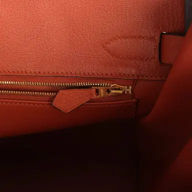 HERMÈS Pre-owned Hermes Birkin 30 Cuivre Togo Gold Hardware | Thumbnail 9 HERMÈS Pre-owned Hermes Birkin 30 Cuivre Togo Gold Hardware | Thumbnail 9
