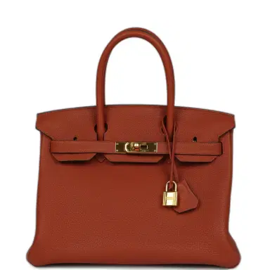 HERMÈS Pre-owned Hermes Birkin 30 Cuivre Togo Gold Hardware | Thumbnail 1 HERMÈS Pre-owned Hermes Birkin 30 Cuivre Togo Gold Hardware | Thumbnail 1