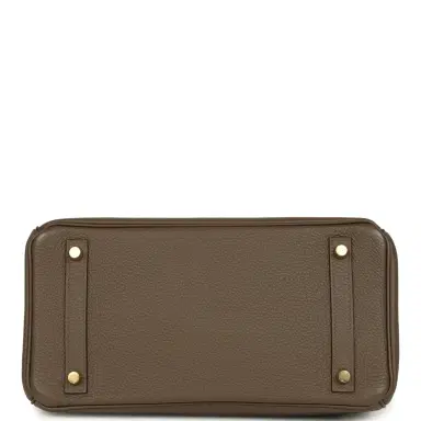 HERMÈS Pre-owned Hermes Birkin 30 Taupe Grey Togo Gold Hardware | Thumbnail 6 HERMÈS Pre-owned Hermes Birkin 30 Taupe Grey Togo Gold Hardware | Thumbnail 6
