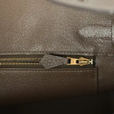 HERMÈS Pre-owned Hermes Birkin 30 Taupe Grey Togo Gold Hardware | Thumbnail 9 HERMÈS Pre-owned Hermes Birkin 30 Taupe Grey Togo Gold Hardware | Thumbnail 9