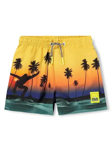 MOLO Little Boy's & Boy's Skateboard Print Swim Shorts | Thumbnail 1 MOLO Little Boy's & Boy's Skateboard Print Swim Shorts | Thumbnail 1