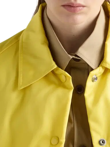 Prada Women's Re-Nylon Blouson Jacket - Yellow | Thumbnail 5 Prada Women's Re-Nylon Blouson Jacket - Yellow | Thumbnail 5