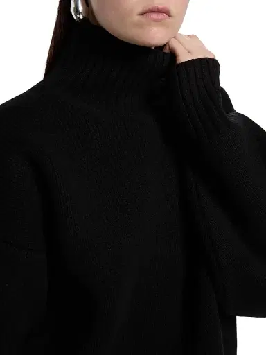 RÓHE Women's Sculptural Compact Wool Turtleneck | Thumbnail 6 RÓHE Women's Sculptural Compact Wool Turtleneck | Thumbnail 6