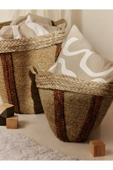 FERM LIVING Mar Woven Baskets - Set Of 2 | Thumbnail 2 FERM LIVING Mar Woven Baskets - Set Of 2 | Thumbnail 2