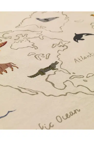FERM LIVING The World Textile Map | Thumbnail 2 FERM LIVING The World Textile Map | Thumbnail 2