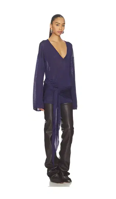 THE ATTICO Wrap Dress | Thumbnail 2 THE ATTICO Wrap Dress | Thumbnail 2