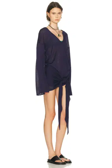 THE ATTICO Wrap Dress | Thumbnail 5 THE ATTICO Wrap Dress | Thumbnail 5