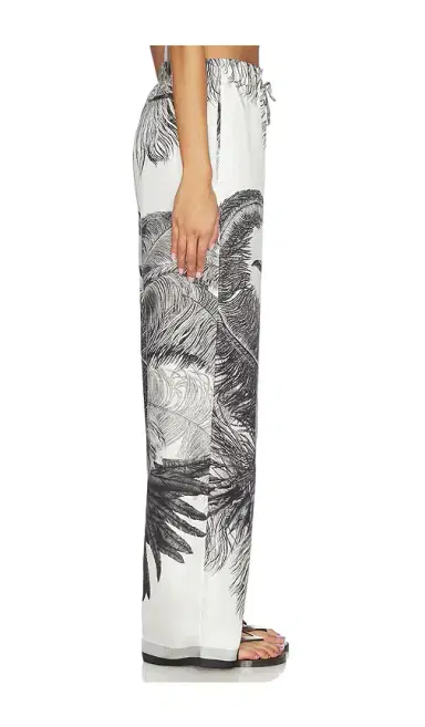 THE ATTICO Feather Print Pant | Thumbnail 2 THE ATTICO Feather Print Pant | Thumbnail 2