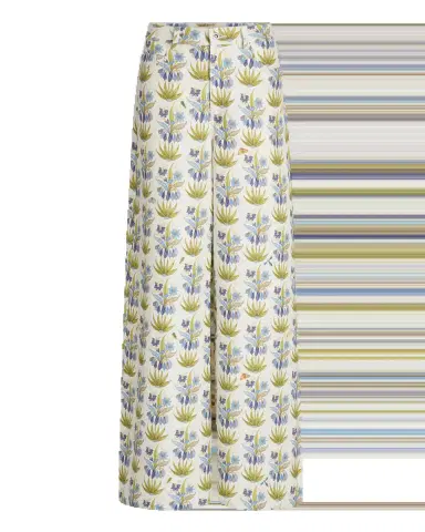 Emporio Sirenuse Nadia Pants in Celestine Flower Print | Thumbnail 6 Emporio Sirenuse Nadia Pants in Celestine Flower Print | Thumbnail 6
