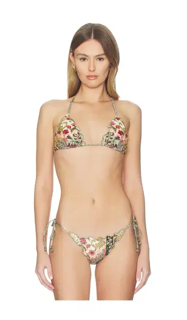 Agua Bendita Lolita Aura Triangle Bikini Top | Thumbnail 1 Agua Bendita Lolita Aura Triangle Bikini Top | Thumbnail 1