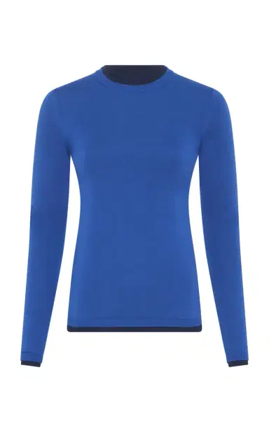 Gabriela Hearst Leif Cashmere-Silk Crewneck Sweater | Thumbnail 3 Gabriela Hearst Leif Cashmere-Silk Crewneck Sweater | Thumbnail 3