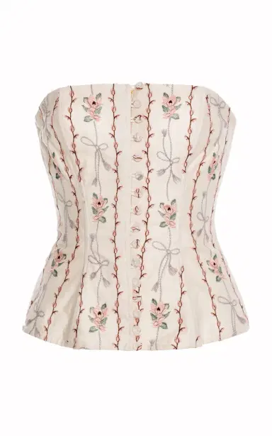 Agua by Agua Bendita Abelia Navegante Linen Top | Thumbnail 3 Agua by Agua Bendita Abelia Navegante Linen Top | Thumbnail 3
