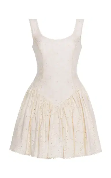 Agua by Agua Bendita Pluma Playa Cotton Mini Dress | Thumbnail 4 Agua by Agua Bendita Pluma Playa Cotton Mini Dress | Thumbnail 4