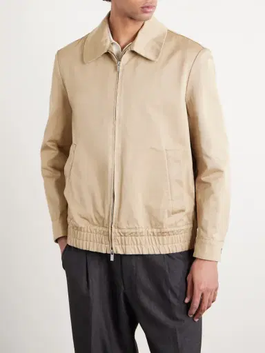 Barena Cotton-Gabardine Blouson Jacket - Men | Thumbnail 3 Barena Cotton-Gabardine Blouson Jacket - Men | Thumbnail 3
