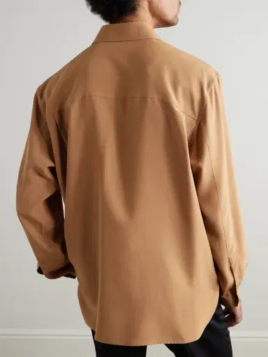 Saint Laurent Silk Shirt - Men | Thumbnail 4 Saint Laurent Silk Shirt - Men | Thumbnail 4
