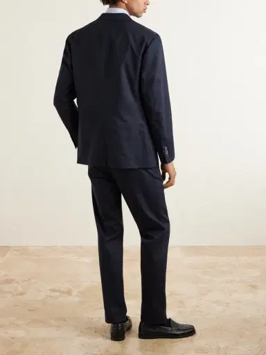 Boglioli Lyocell and Cotton-Blend Twill Suit Jacket - Men | Thumbnail 4 Boglioli Lyocell and Cotton-Blend Twill Suit Jacket - Men | Thumbnail 4