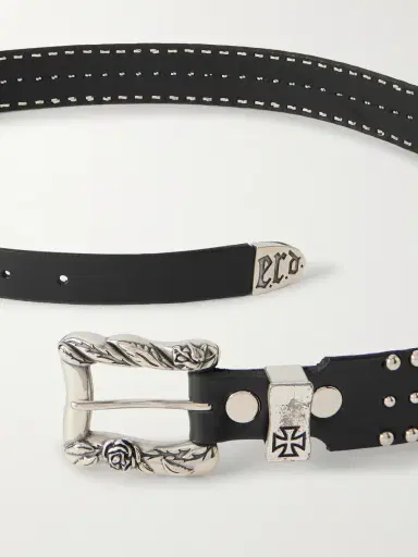 Enfants Riches Déprimés Lock Jaw 3.5cm Studded Leather Belt - Men | Thumbnail 3 Enfants Riches Déprimés Lock Jaw 3.5cm Studded Leather Belt - Men | Thumbnail 3