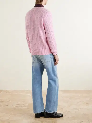 Polo Ralph Lauren Cable-Knit Cashmere Sweater - Men | Thumbnail 4 Polo Ralph Lauren Cable-Knit Cashmere Sweater - Men | Thumbnail 4