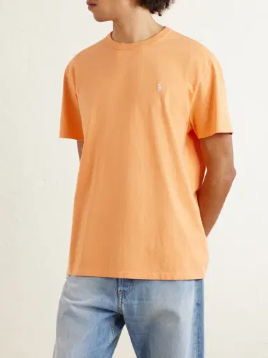 Polo Ralph Lauren Logo-Embroidered Cotton-Jersey T-Shirt - Men | Thumbnail 6 Polo Ralph Lauren Logo-Embroidered Cotton-Jersey T-Shirt - Men | Thumbnail 6