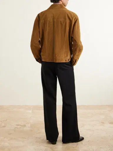 Saint Laurent Suede Jacket - Men | Thumbnail 4 Saint Laurent Suede Jacket - Men | Thumbnail 4