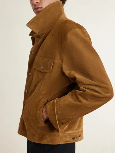 Saint Laurent Suede Jacket - Men | Thumbnail 5 Saint Laurent Suede Jacket - Men | Thumbnail 5