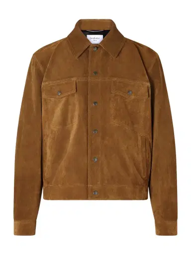 Saint Laurent Suede Jacket - Men | Thumbnail 1 Saint Laurent Suede Jacket - Men | Thumbnail 1
