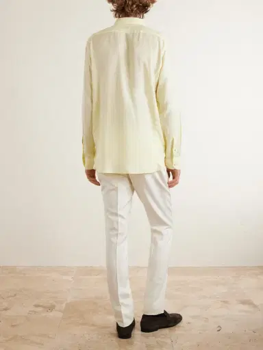 Tom Ford Lyocell-Gabardine Shirt - Men | Thumbnail 4 Tom Ford Lyocell-Gabardine Shirt - Men | Thumbnail 4