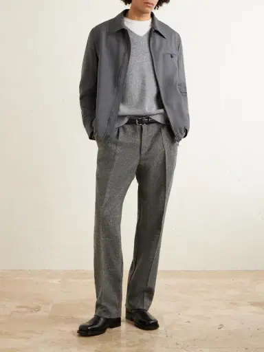 Slowear Montedoro Wool Bomber Jacket - Men | Thumbnail 2 Slowear Montedoro Wool Bomber Jacket - Men | Thumbnail 2