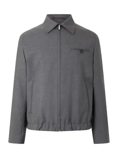 Slowear Montedoro Wool Bomber Jacket - Men | Thumbnail 1 Slowear Montedoro Wool Bomber Jacket - Men | Thumbnail 1