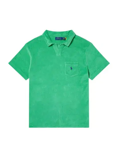 Polo Ralph Lauren Logo-Embroidered Cotton-Blend Terry Polo Shirt - Men | Thumbnail 1 Polo Ralph Lauren Logo-Embroidered Cotton-Blend Terry Polo Shirt - Men | Thumbnail 1