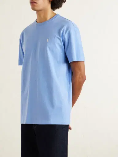 Polo Ralph Lauren Logo-Embroidered Cotton-Jersey T-Shirt - Men | Thumbnail 3 Polo Ralph Lauren Logo-Embroidered Cotton-Jersey T-Shirt - Men | Thumbnail 3
