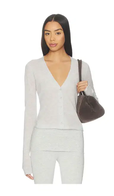 Skims Sheer Cashmere Cardigan | Thumbnail 1 Skims Sheer Cashmere Cardigan | Thumbnail 1