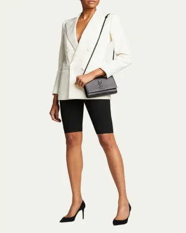 Saint Laurent Kate Small YSL Crossbody Bag in Grained Leather | Thumbnail 5 Saint Laurent Kate Small YSL Crossbody Bag in Grained Leather | Thumbnail 5