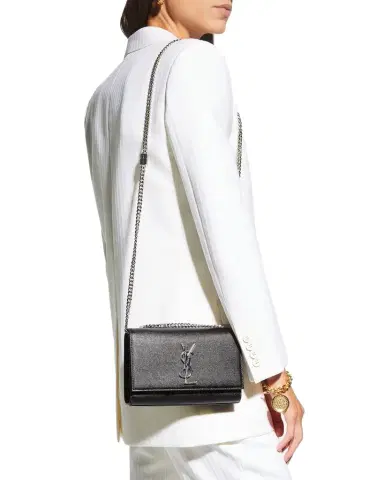 Saint Laurent Kate Small YSL Crossbody Bag in Grained Leather | Thumbnail 1 Saint Laurent Kate Small YSL Crossbody Bag in Grained Leather | Thumbnail 1