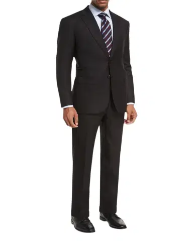 Brioni Essential Virgin Wool Two-Piece Suit | Thumbnail 1 Brioni Essential Virgin Wool Two-Piece Suit | Thumbnail 1