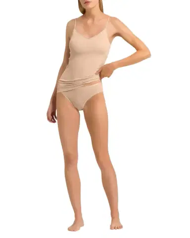 Hanro Cotton Seamless High-Leg Briefs | Thumbnail 1 Hanro Cotton Seamless High-Leg Briefs | Thumbnail 1