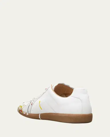 Maison Margiela Men's Replica Paint-Splatter Sneakers | Thumbnail 4 Maison Margiela Men's Replica Paint-Splatter Sneakers | Thumbnail 4