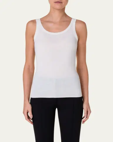 Akris punto Knitted Wool Tank | Thumbnail 8 Akris punto Knitted Wool Tank | Thumbnail 8