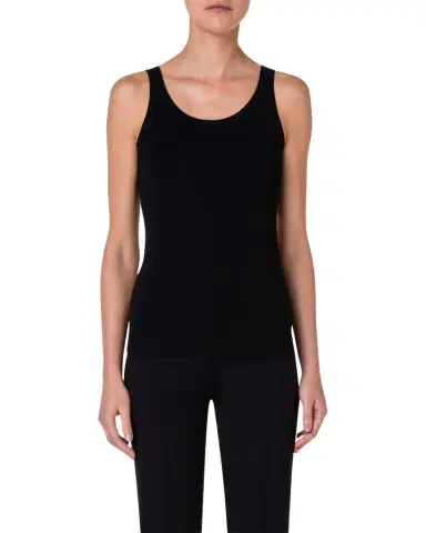 Akris punto Knitted Wool Tank | Thumbnail 1 Akris punto Knitted Wool Tank | Thumbnail 1