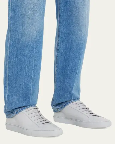 Common Projects Men's Achilles Leather Low-Top Sneakers | Thumbnail 2 Common Projects Men's Achilles Leather Low-Top Sneakers | Thumbnail 2